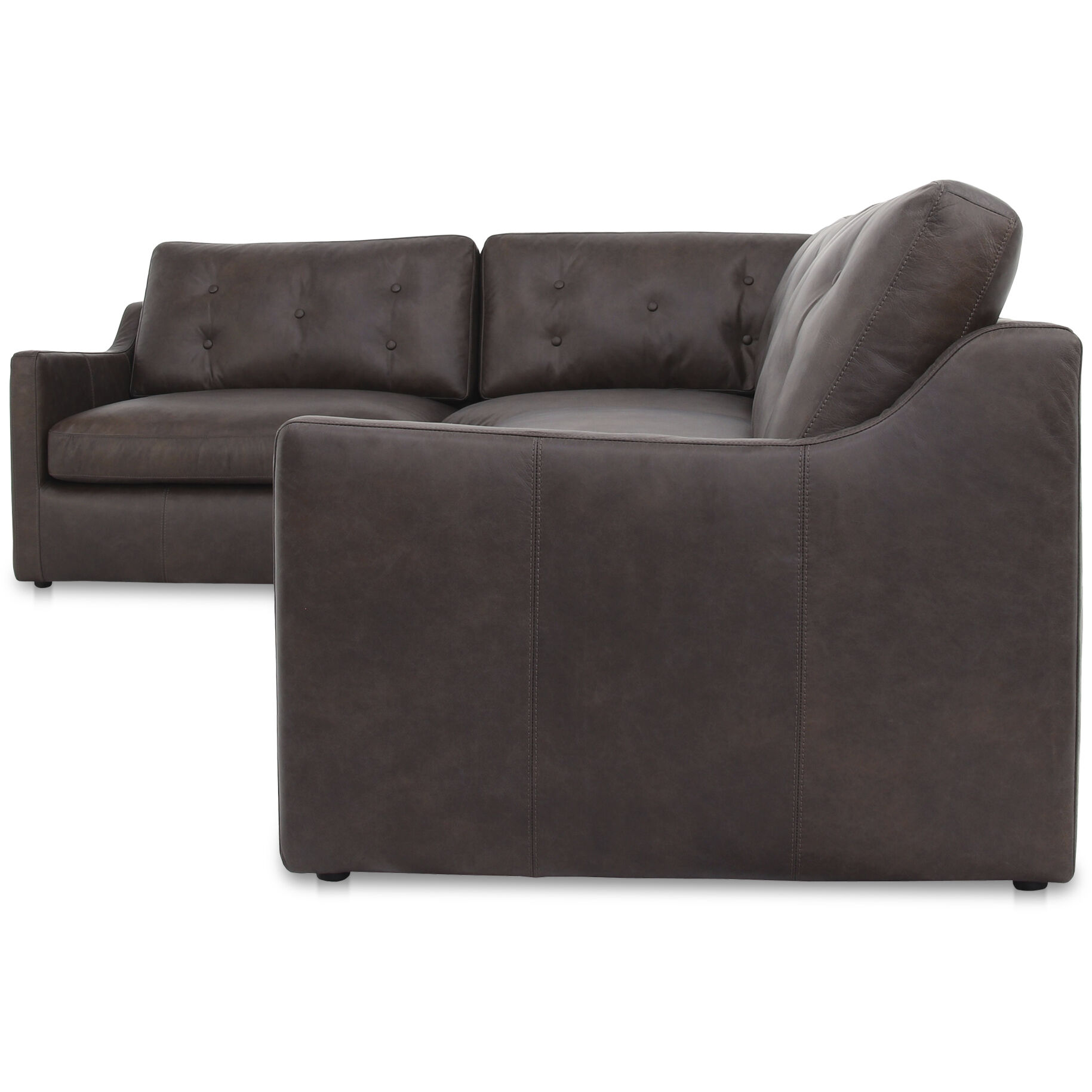 Thurlow Brown Left Modular Sectional, 3 Piece